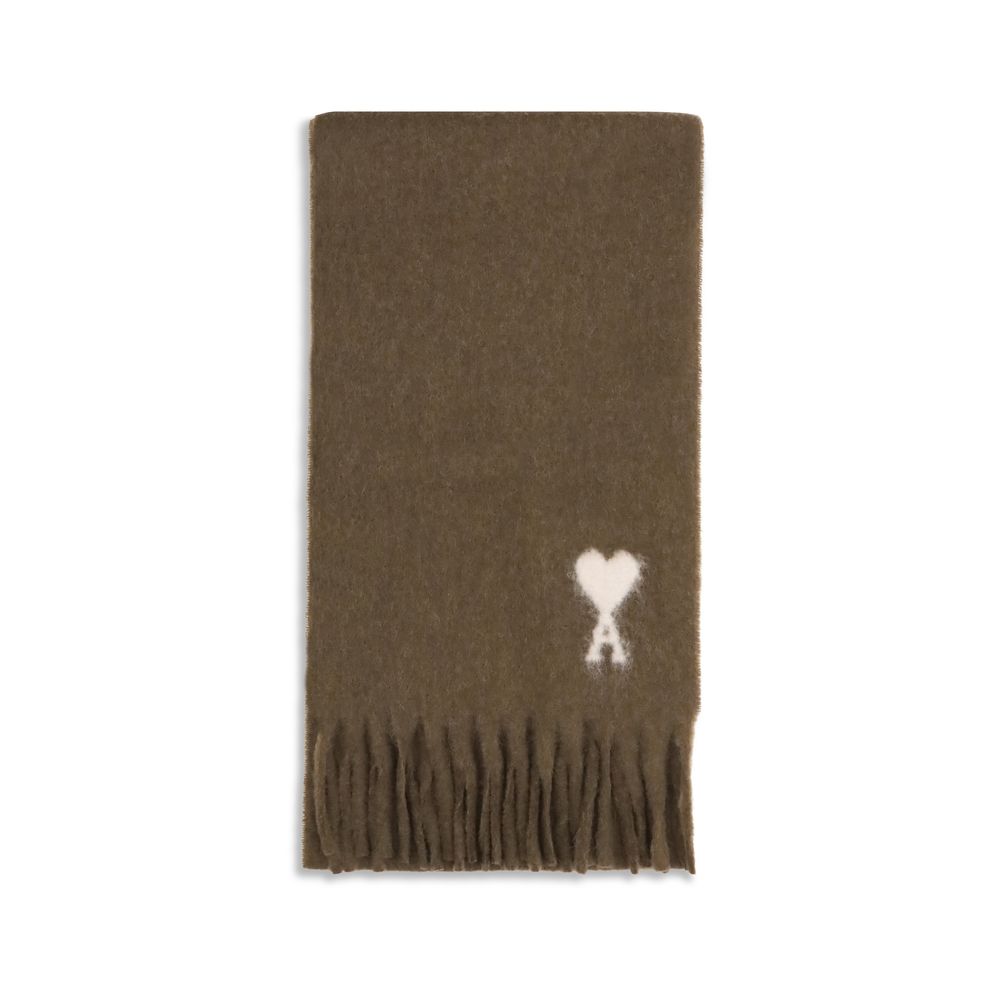 Ami Paris Ami De Coeur Scarf