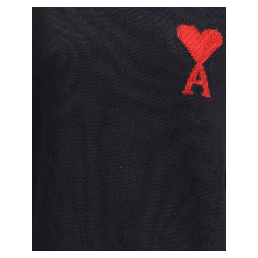 Ami Paris Ami De Coeur Turtleneck Sweater