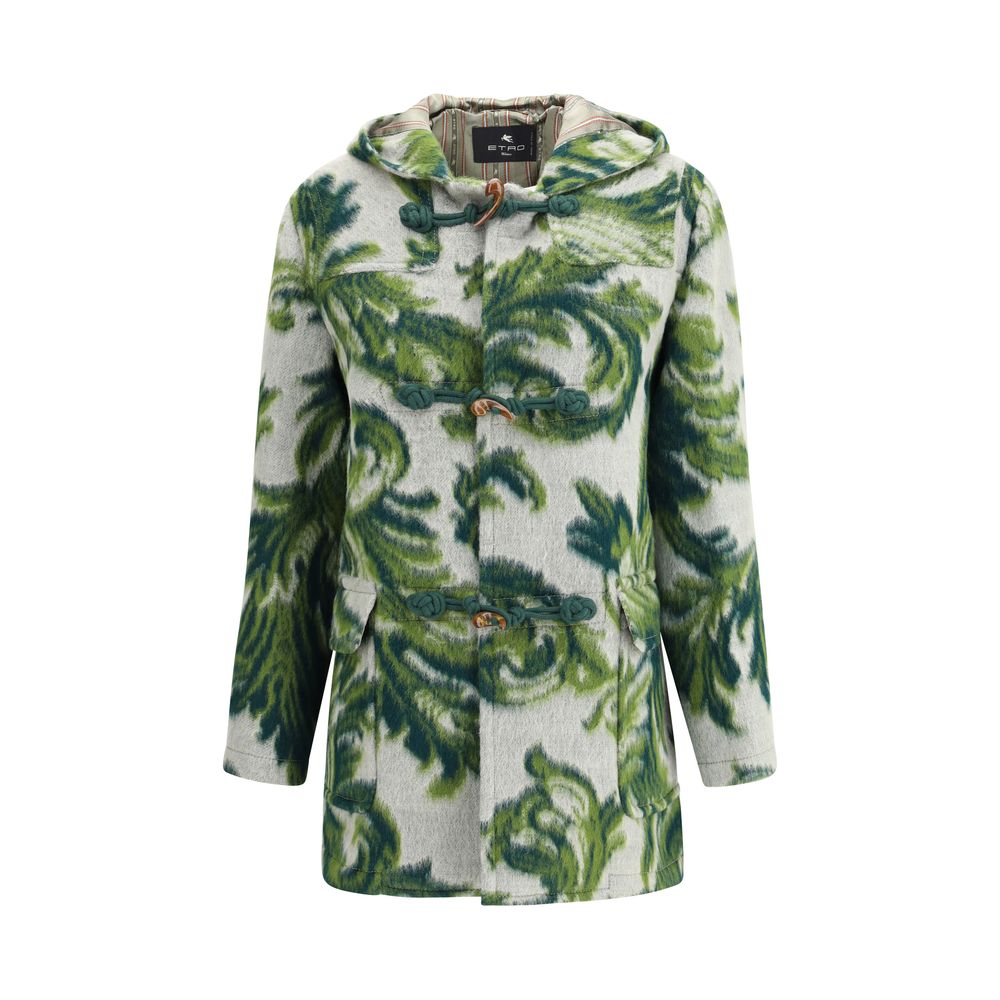 Etro Carded wool duffle Coat