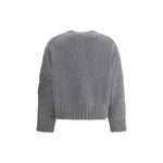 Bruno Manetti Embroidered flower Sweater