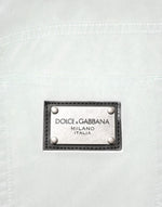 Dolce & Gabbana Dark Green Cotton Stretch Loose Denim Jeans