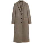 Made in Italy Brown Wool Jackets & Coat