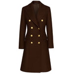 Made in Italy Brown Wool Jackets & Coat