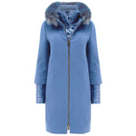Herno Blue Cashmere Jackets & Coat