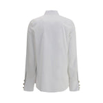 Balmain Poplin ruffle Shirt