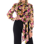 PINKO Multicolor Calfskin Sweater