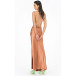 PINKO Brown Polyester Skirt