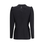 Alexander McQueen Black single-breasted jacket