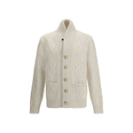 Brunello Cucinelli Cable-Knit Cashmere Cardigan