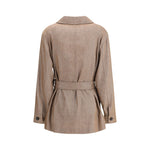 Brunello Cucinelli Safari Jacket in Sparkling Twill