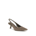 Brunello Cucinelli City Slingback Heels