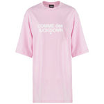 Comme Des Fuckdown Pink Cotton Dress