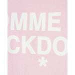 Comme Des Fuckdown Pink Cotton Dress