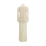 Rabanne Laced ivory long Dress