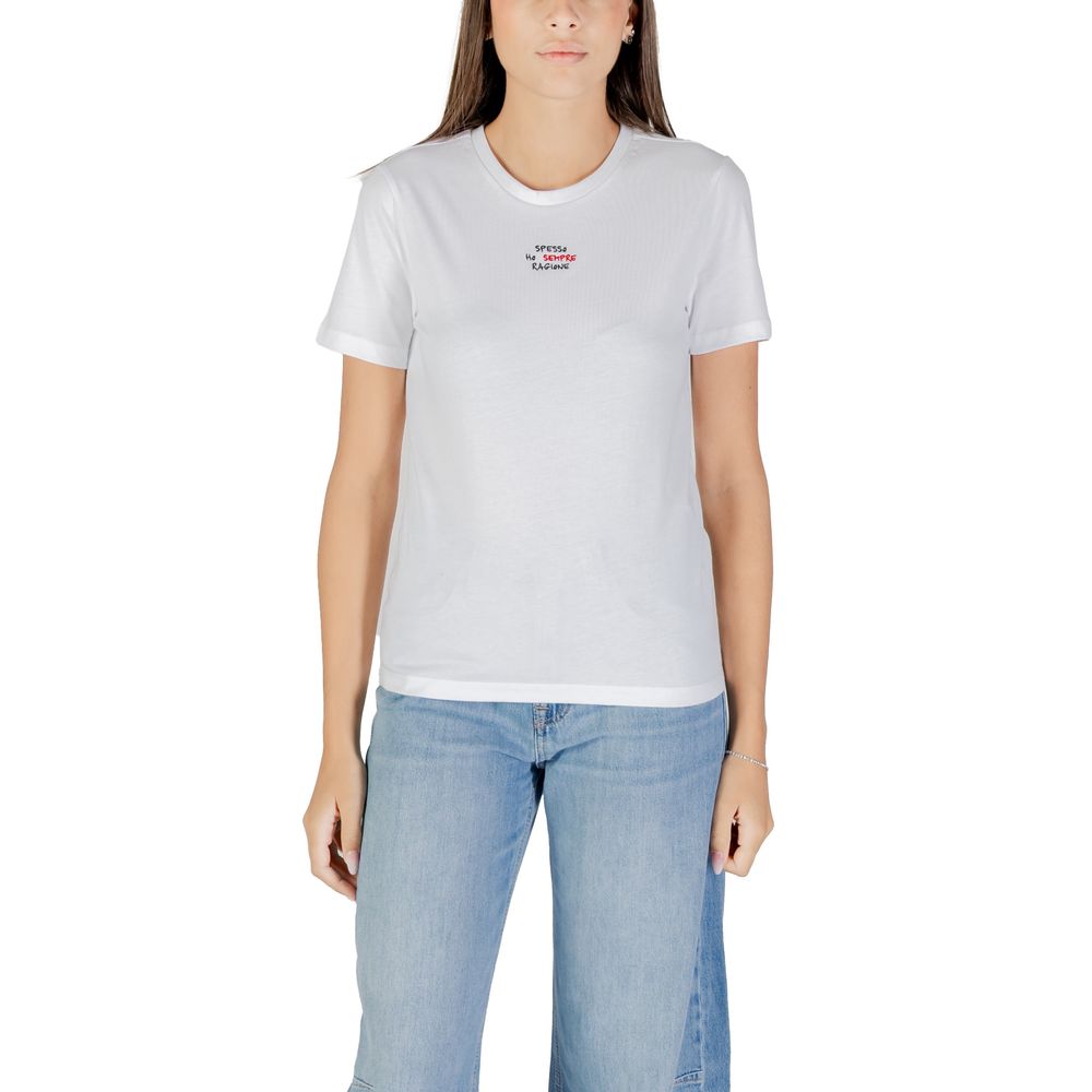 Only Bicolor Cotton T-Shirt